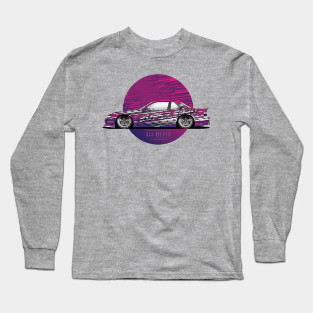 SUPER SPEC Nissan S13 Silvia Long Sleeve T-Shirt by superspec